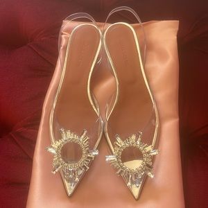 Amina Muaddi Begam slingback